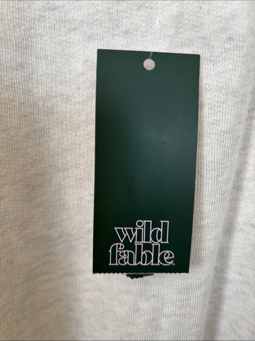 Wild Fable Women's Heather Gray Oversized Sweatshirt - Picture 11 of 12